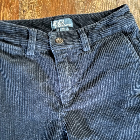 Polo by Ralph Lauren boys navy corduroy pants size 10 - Picture 3 of 5